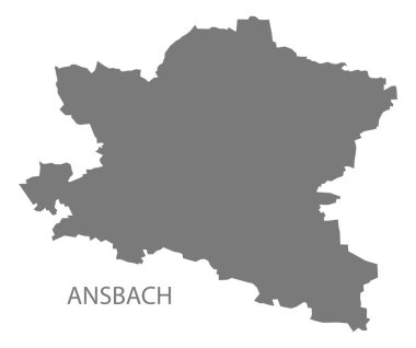 Şehir haritasına gri illüstrasyon silueti ile cevap ver