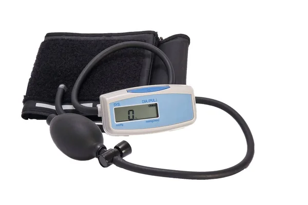 Semi Automatic Digital Tonometer Measure Control Blood Pressure Pulse Rate Royalty Free Stock Images