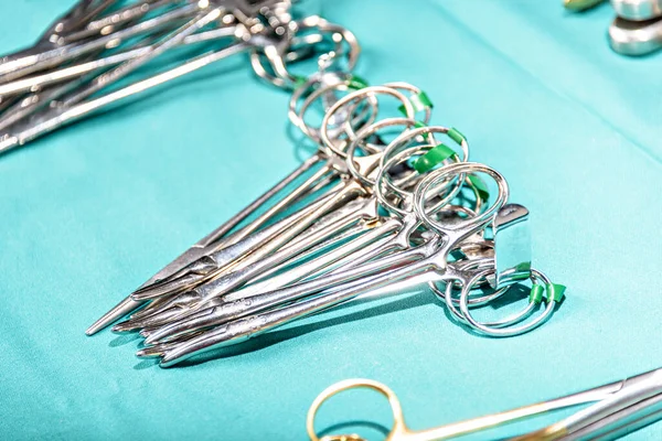 Surgical Equipment Medical Devices Operating Room Sterile Scissors Other Medical — Stock Photo, Image