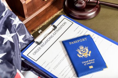 ABD Göçmenlik Bürosu adalet ve hukuk konsepti Amerikan bayrak departmanı USCIS İç Güvenlik Departmanı Birleşik Devletler Vatandaşlık ve Göçmenlik Hizmetleri