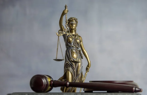 Rechters Hameren Het Begrip Recht Justitie — Stockfoto
