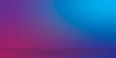 Soyut Mavi Mor Gradyan Arkaplan Vektör İllüstrasyonu