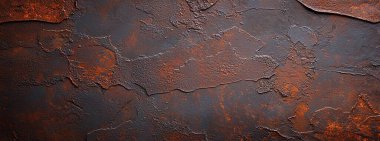 Abstract textured surface with rich, earthy tones of brown and rust. Perfect backdrop for creative design and artistic projects. clipart