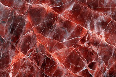 Abstract red marble texture with intricate white veins, perfect for backgrounds and design elements, offering a luxurious and natural appeal. clipart