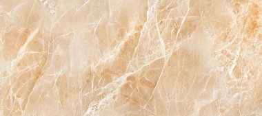 A close-up view of a beige marble texture, showcasing its natural veining and smooth surface, ideal for backgrounds or design projects. clipart