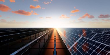 3D yüzen güneş enerjisi, yüzen volkan ya da güneş çiftliği paneldeki, dubadaki ve sudaki fotovoltaik hücreden oluşur. Elektrik ve elektrik üretimi için sistem teknolojisi. Temiz ve yeşil enerji