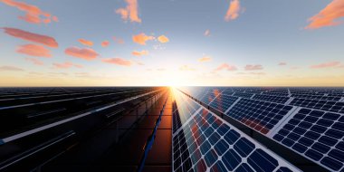 3D yüzen güneş enerjisi, yüzen volkan ya da güneş çiftliği paneldeki, dubadaki ve sudaki fotovoltaik hücreden oluşur. Elektrik ve elektrik üretimi için sistem teknolojisi. Temiz ve yeşil enerji