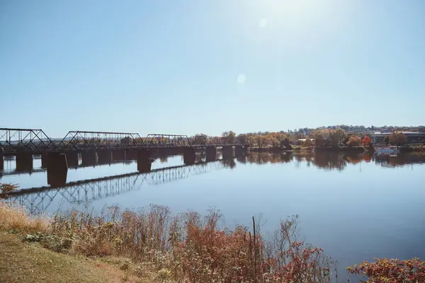 stock image Harrisburg, Pensilvania,  Susquehanna river, Landscape