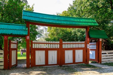 4 Eylül 2021 Padurea Domneasca Moldova Domneasca Domneasca, turistik bölge. Editör kullanımı için. Arkaplan