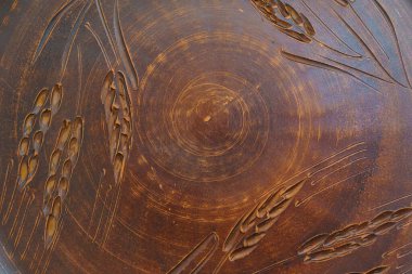 Toprak kaplama eko plakası. İllüstrasyon başyazısı. 13 Nisan 2022 Balti Moldova