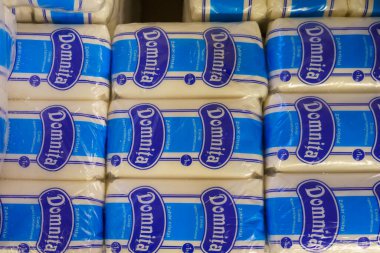 Packaged sugar, socially significant goods. January 26, 2022 Beltsy Moldova.