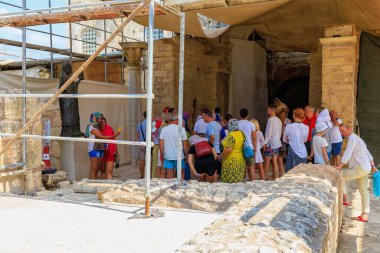 Monument to St. Nicholas. August 10, 2022 Demre, Antalya province, Turkey