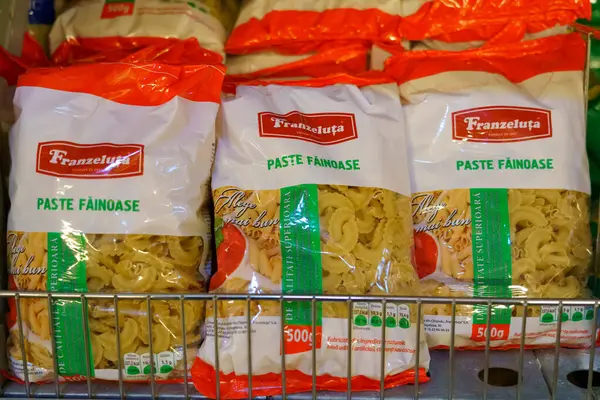 Pasta Socially Important Goods January 2022 Beltsy Moldova — Stock fotografie