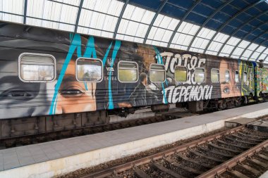 Refugee train Chisinau-Kyiv and Kyiv Chisinau launched with the support of the governments of Ukraine and Moldova. November 6, 2022 Chisinau Moldova.