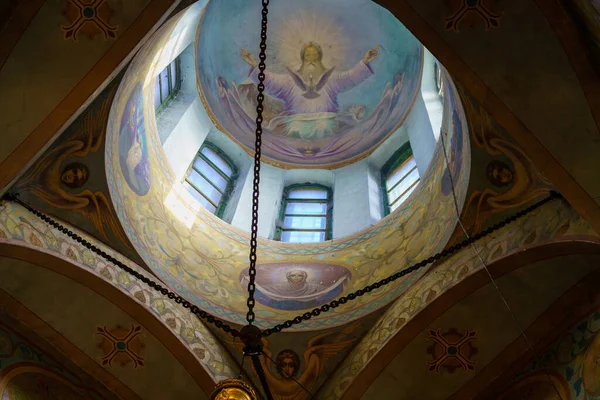 February 2022 Cuhurestii Moldova Editorial Background News Dome Old Church — 스톡 사진