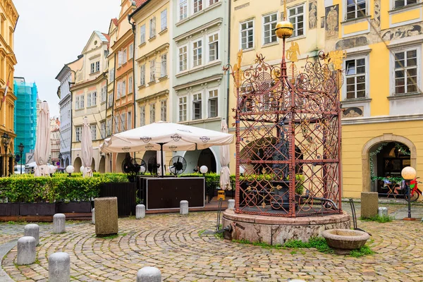 August 2022 Prague Czech Republic Recognizable Tourists View City Background — Photo