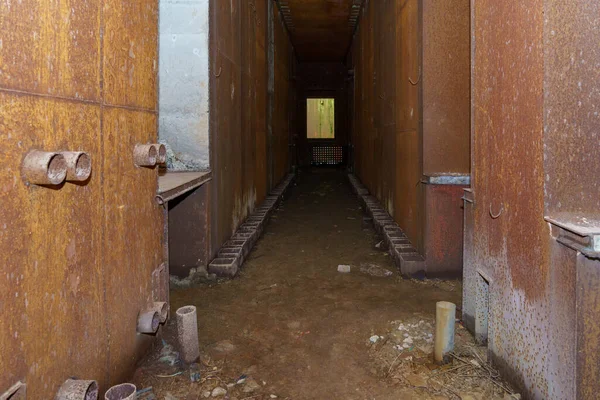 June 2022 Olishkany Moldova Nuclear Secret Bunker Ussr Abandoned Military — Zdjęcie stockowe