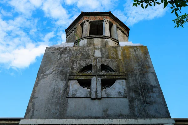 Fassade Einer Sehr Alten Armenischen Kirche Hintergrund Mit Selektivem Fokus — Stockfoto