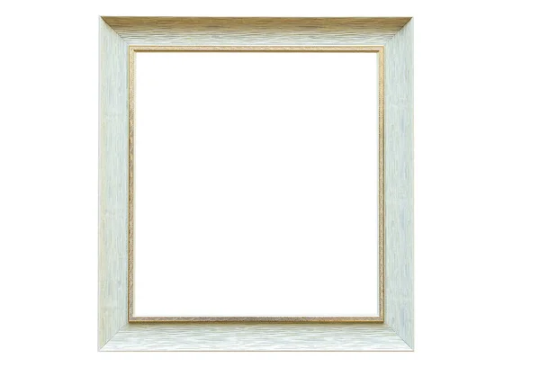 Rahmen Für Foto Oder Bild Mit Kopierraum Auf Weißem Isolierten — Stockfoto