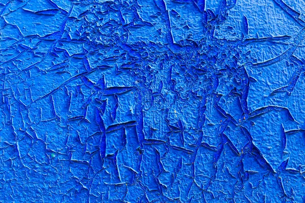 Surface Murale Texturée Rugueuse Avec Peinture Fissurée Toile Fond Pour — Photo