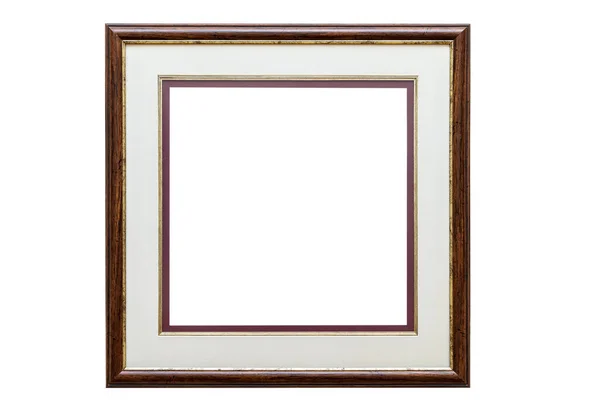 Frame Photo Picture Copy Space White Isolated Background — Foto Stock