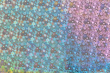 Geometrik desenli holografik kağıt. Arkaplan veya arkaplan, grafik kaynağı