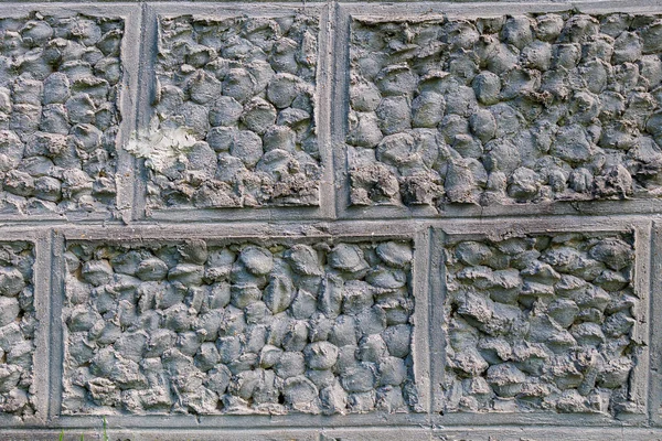 Pleister Imiteert Natuursteen Ruw Getextureerd Wandoppervlak Achtergrond Achtergrond Blanco Voor — Stockfoto