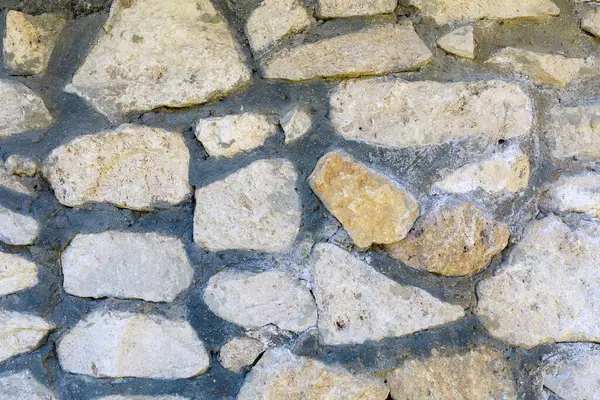 Грубая Текстурная Стена Блоков Натурального Камня Фон Фон Заготовка Дизайна — стоковое фото