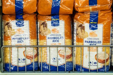 7 Temmuz 2022 Beltsy, Moldova. Resimli editör kullanımı için. Haşlanmış pirinç..