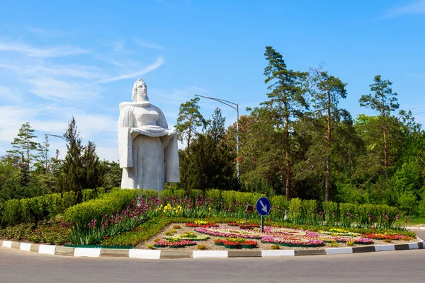 May 2022 Balti Moldova Monument Moldovan Hospitality Welcome Illustrative Editorial — Stock Photo, Image