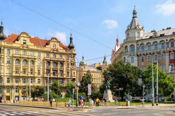 August 2022 Prague Czech Republic Street View Old City Prague — Stockfoto