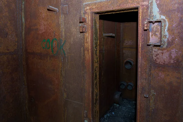 June 2022 Olishkany Moldova Nuclear Secret Bunker Ussr Abandoned Military — Stock Photo, Image