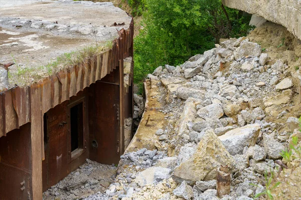 June 2022 Olishkany Moldova Nuclear Secret Bunker Ussr Abandoned Military — Fotografia de Stock