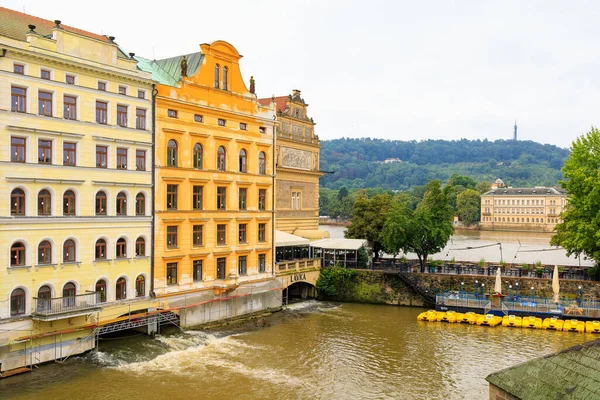 August 2022 Prague Czech Republic Houses Old Classical European Architecture — Stockfoto