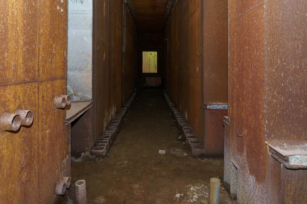 Juni 2022 Olishkany Moldavien Sovjets Kärnvapenfientliga Hemliga Bunker Övergiven Militär — Stockfoto