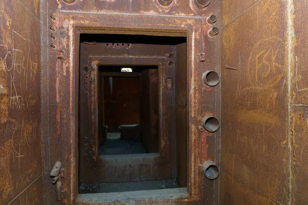 June 2022 Olishkany Moldova Nuclear Secret Bunker Ussr Abandoned Military — Stock Photo, Image