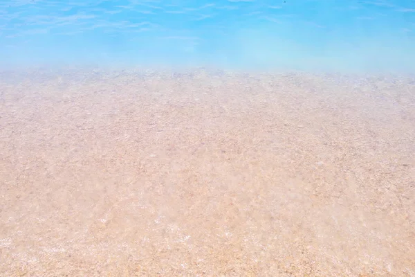 Oludeniz Sahilinde Küçük Beyaz Çakıl Taşları Sahili Mavi Lagün Mavi — Stok fotoğraf