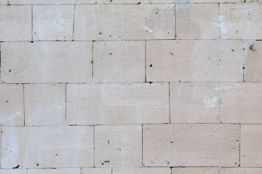 Kabuk bloklarından eski kabuk dokusu yüzeyi. Arkaplan ya da fon. Tasarım için boşluk