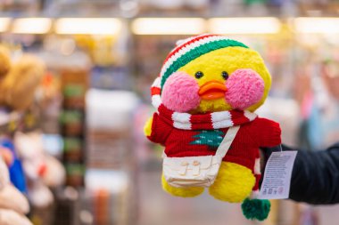 13 Aralık 2022 Beltsy, Moldova. Resimli editör kullanımı için. Doldurulmuş Oyuncaklar