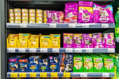 13 Nisan 2023 Beltsy, Moldova. Resimli editör kullanımı için. Hayvanlar için yemek