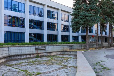 18 Temmuz 2022 Beltsy, Moldova. Resimli editör kullanımı için. Kültür Sarayı