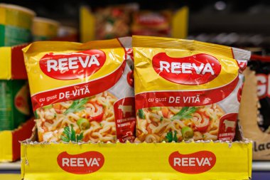 11 Ekim 2023 Beltsy, Moldova. Resimli editör kullanımı için. Anında makarna.