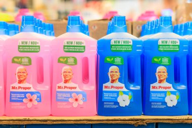 11 Ekim 2023 Beltsy, Moldova. Resimli editör kullanımı için. Temizleyici Bay Uygun