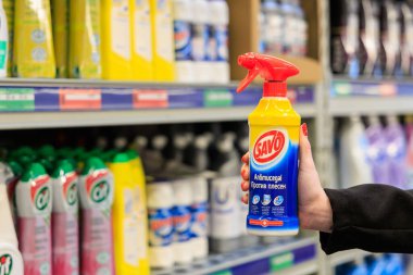 11 Ekim 2023 Beltsy, Moldova. Resimli editör kullanımı için. Savo Küf Temizleyici