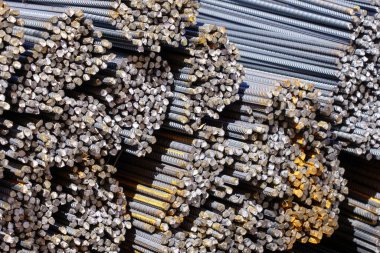 Depodaki malzemeler. Seçici odaklı arkaplan ve metin için alanı kopyala