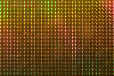 Renkli, soyut bir desen ve bir sürü nokta. Renkler parlak ve canlı, enerji ve heyecan hissi yaratıyor. Şablon birçok küçük noktadan oluşuyor, bu da onu meşgul ediyor.