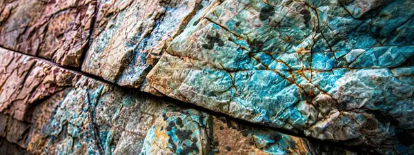 Stenen Textuur Kleurrijke Achtergrond Achtergrond Van Bakstenen Muur Gemaakt Van Rechtenvrije Stockafbeeldingen