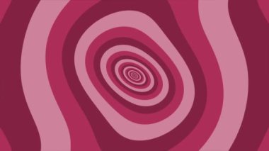 Spinning glowing colorful particles with flowing rippled glass effect - looping, full hd motion background animation.