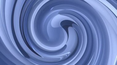 Parlak, mavi kıvrımlı spiral. Tam HD ve kıvrımlı hareketli arkaplan canlandırması.