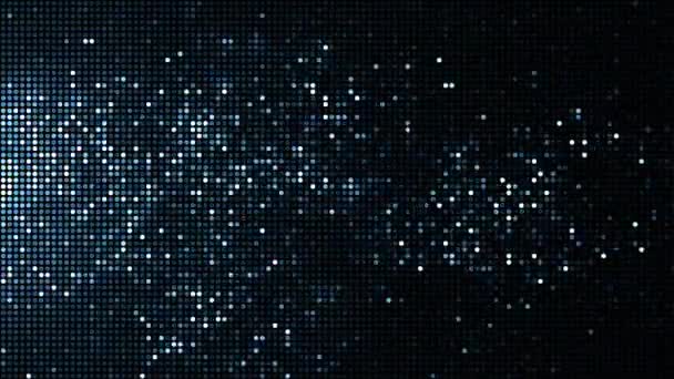 明亮闪光Led灯视频墙技术背景 — 图库视频影像